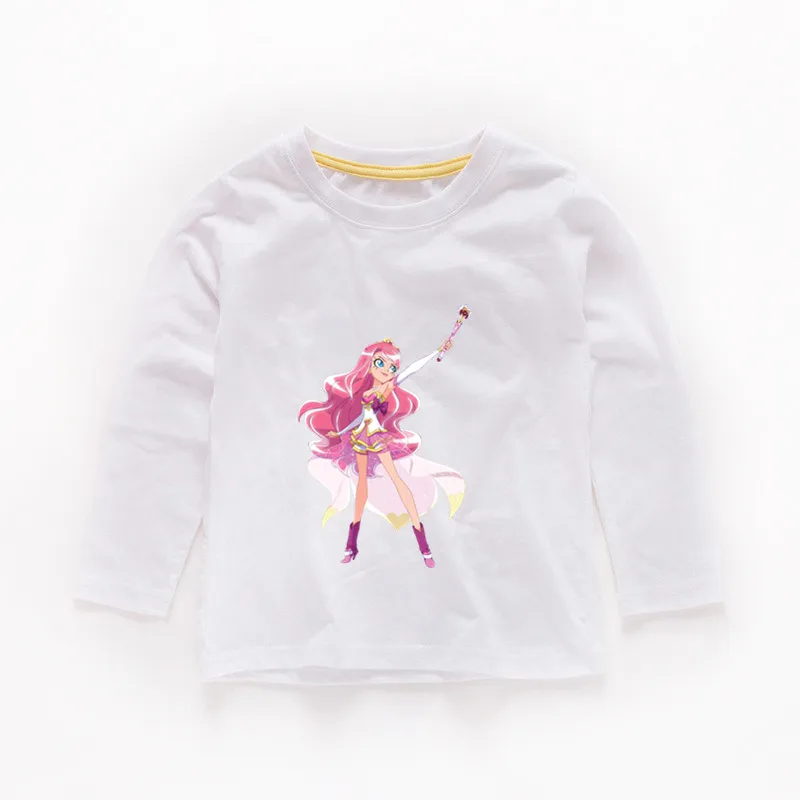 

2T-12T Children's LoliRock For Baby Girls Tops Tees Toddler Boys Clothing Long Sleeve Kids Clothes T Shirt b064