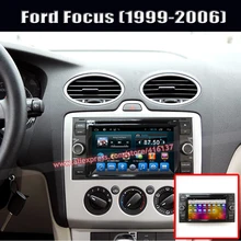 SYNC Android In-dash Double Din Car Multimedia Support Radio RDS Camera Input GPS DVD 3G Wifi SWC For FORD Old Focus 2007 2008