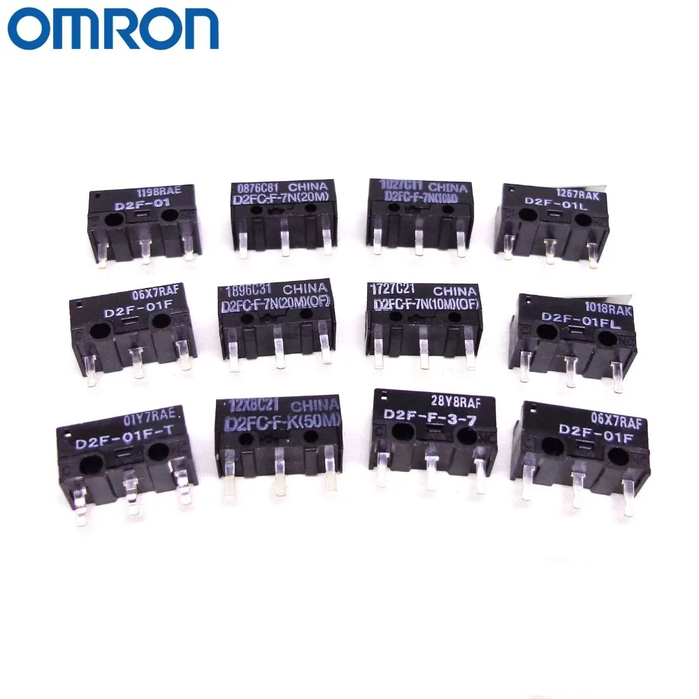 10 шт. мышь OMRON микро переключатель флейта м 20 (50 м) D2F флейта|Выключатели| |