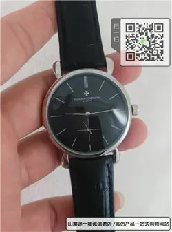 复刻版江诗丹顿自动机械男表真皮表带精钢表39MM☼