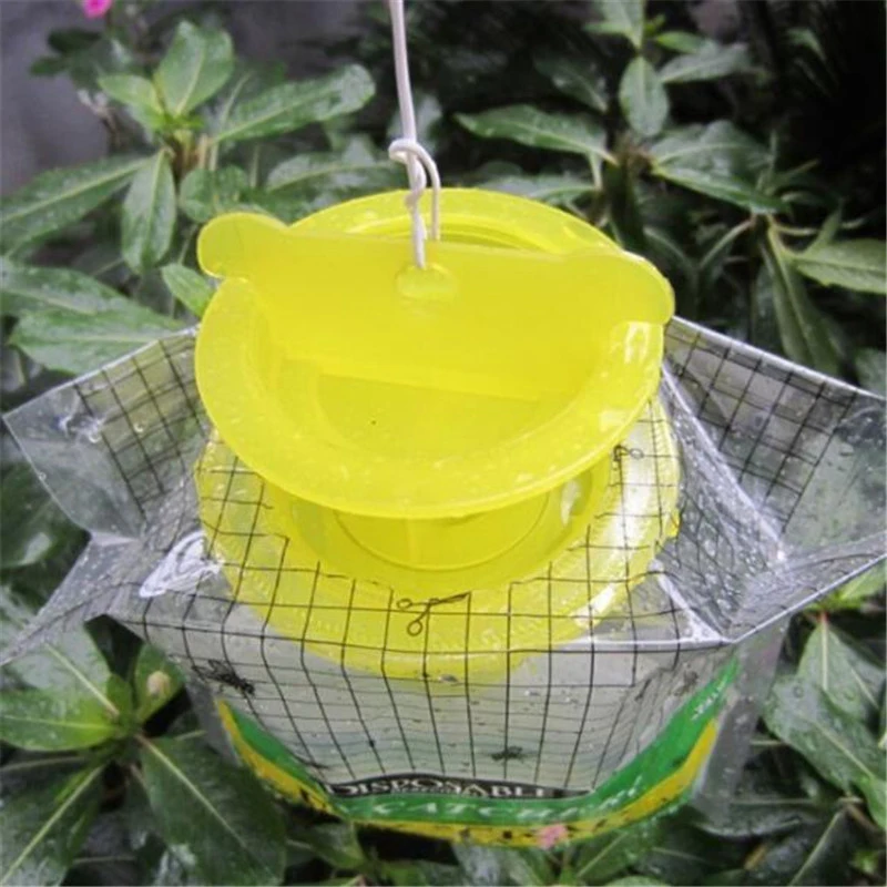 Aliexpress Dropship Fly Trap Catcher Bug Attracting Bag Attractant Flycatcher Useful For Outdoor And Garden Pest Control Products