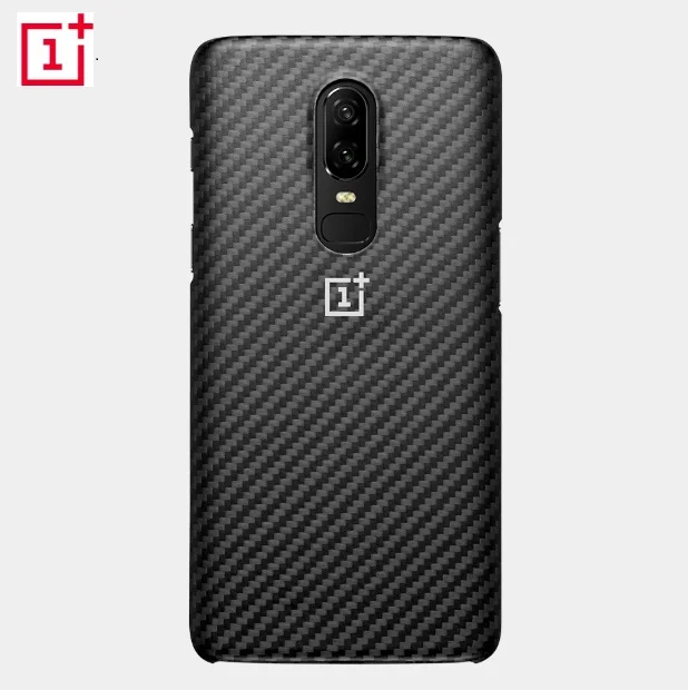 

Official Cover OnePlus 6 Case Sandstone carbon Protective Original Genuine Carbon Fiber back case for one Plus 6 cover