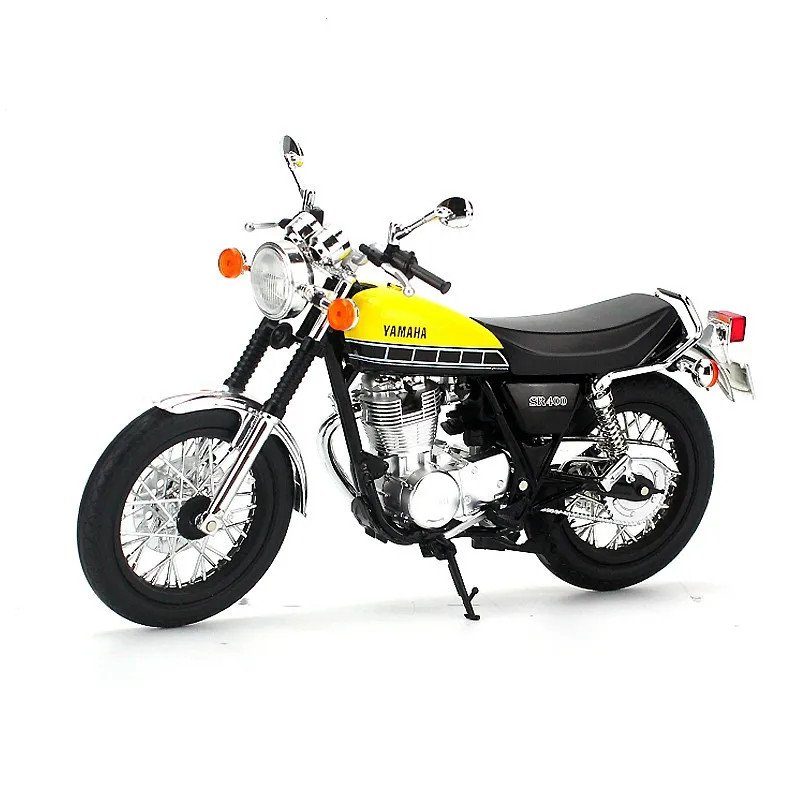 

Classic 1/12 Fine Edition Special Die-casting Metal Sr400/500 Motorcycle Model At Home Display Collection