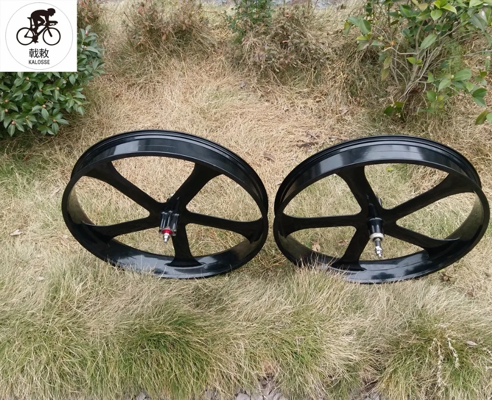 Kalosse Beach Bicycle wheels DIY colors 26*4.0 tires Fat bike wheels 7