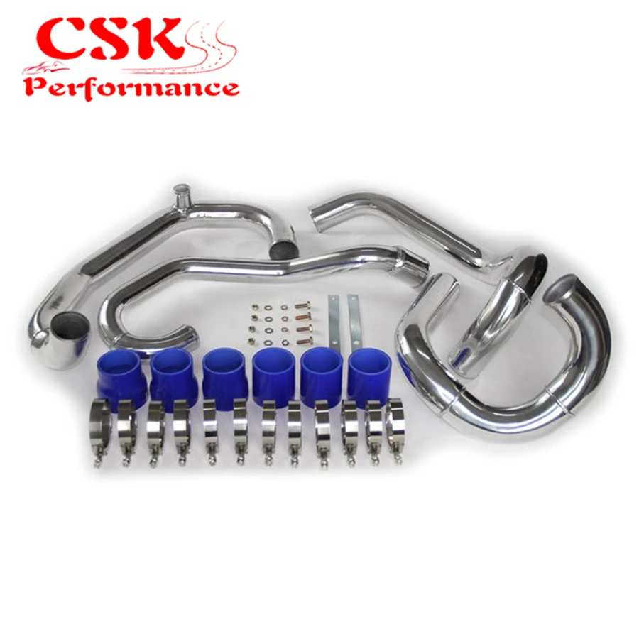

Intercooler Piping kit Fits for SUBARU IMPREZA WRX GC8 (1996-2000) SILICONE HOSE BLUE / RED / BLACK