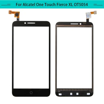 

5pcs/lot Touch Panel For alcatel OneTouch Fierce XL 5054N OT5054 Touch Screen Glass Digitizer Sensor Replacement