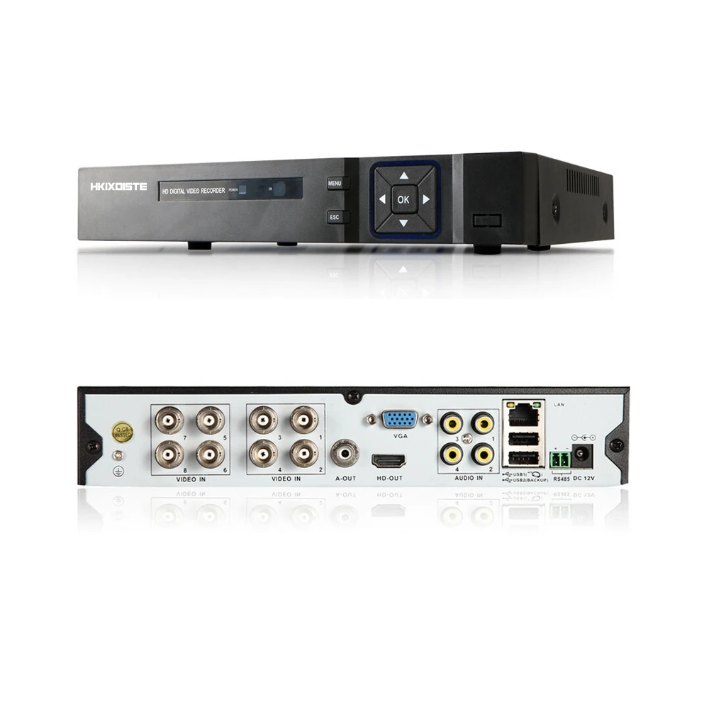 8CH 1080N HDMI DVR HD Dome indoor Outdoor 1080p Black Security Camera System 8 Channel CCTV Surveillance DVR Kit AHD Camera Set