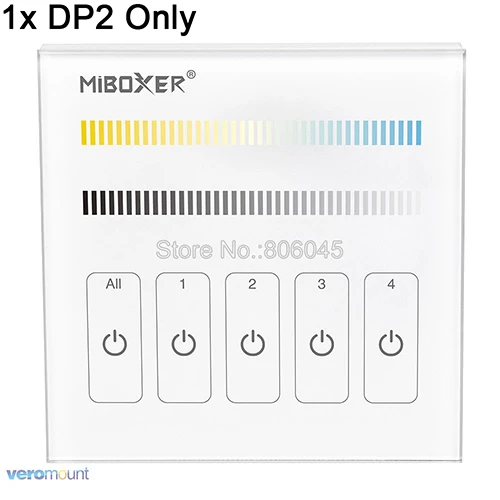Miboxer DIN Rail DALI Bus блок питания DL-POW1 DC16V 4 Вт Max250mA AC 110 В 220 В DALI RGB CCT светодиодные полосы светильник трансформатор - Цвет: DP2 Only