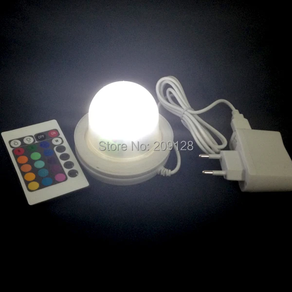 

Small 16 colors rechargeable Battery table lighting