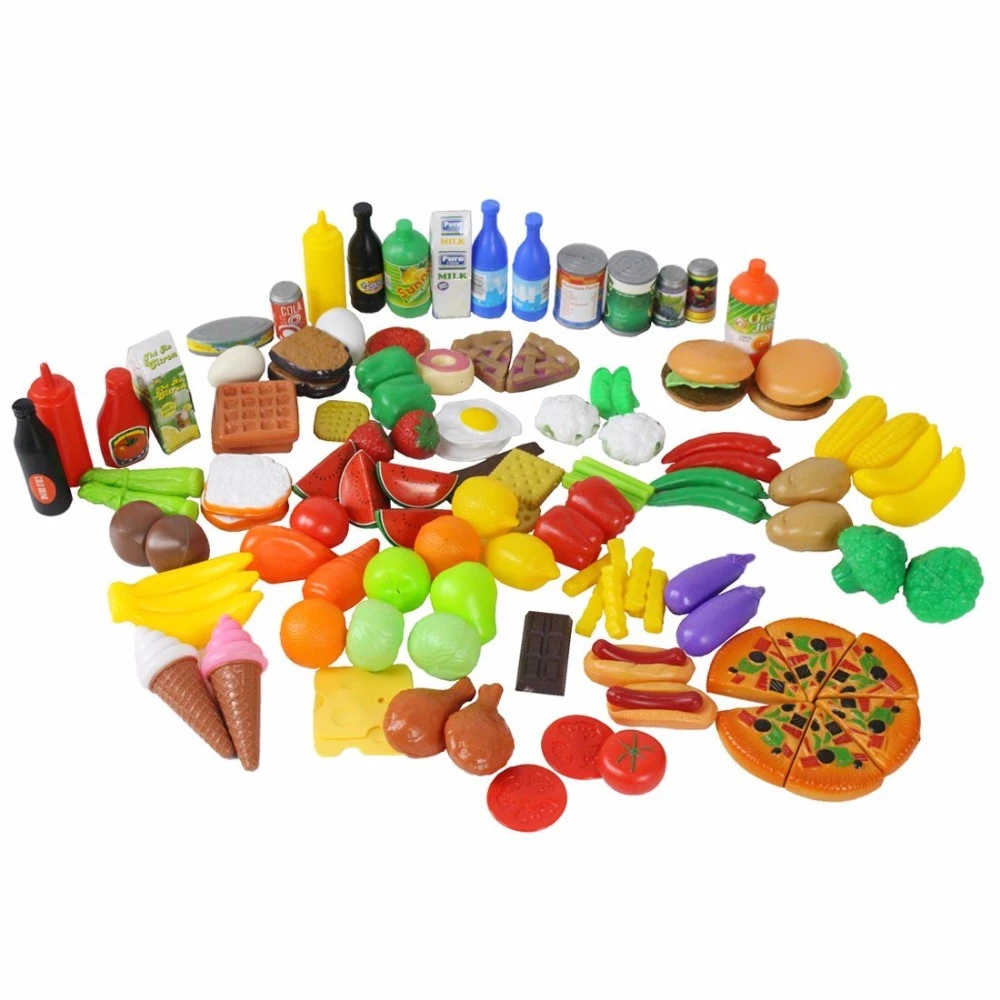 plastic pretend food