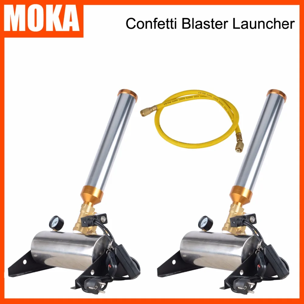 

2pcs/lot Confetti Machine Powerful Wedding Confetti Cannon Paper Machine Disco DJ Equipment Party Confetti Shooter