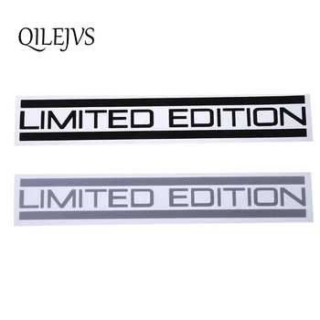 

20CM*2.9CM LIMITED EDITION Creative Vinyl Car Sticker Black/White Retro-reflective Decal Car-styling