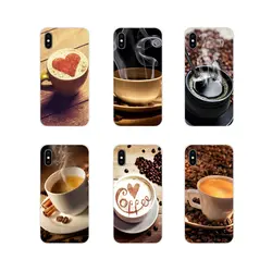Дизайнерская кофейная чашка кофейные рыболовные кольца чехлы для телефонов huawei P Smart mate Honor 7A 7C 8C 8X9 P10 P20 Lite Pro Plus