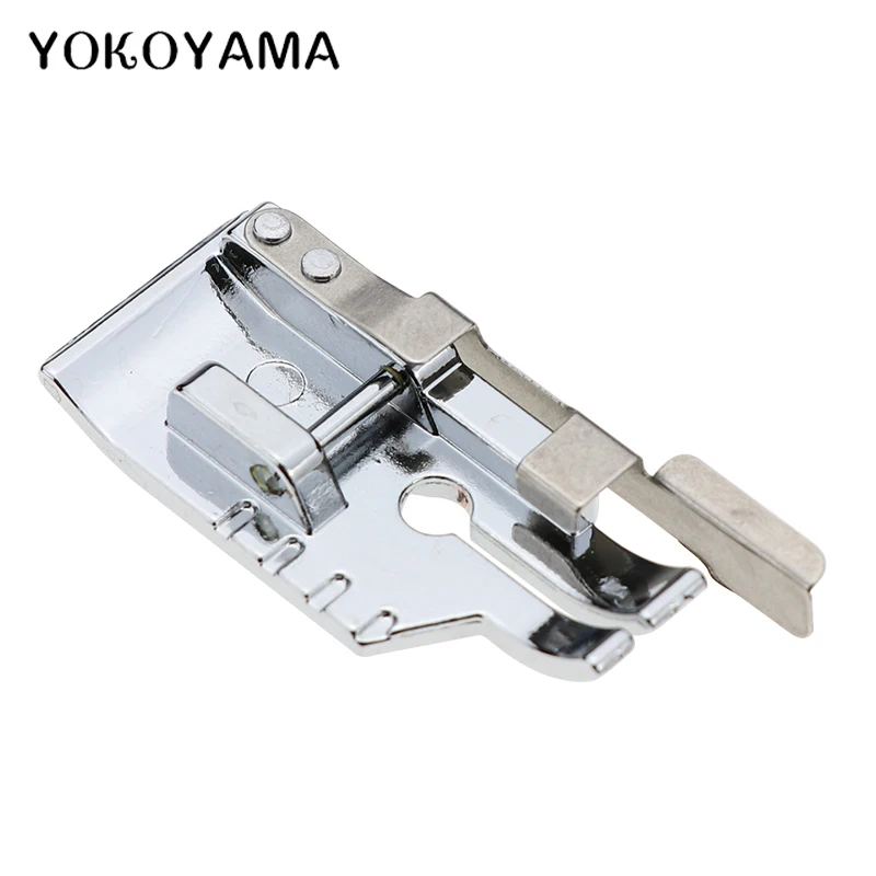 

YOKOYAMA Sewing Parts 1/4 Inch Patchwork Quilting Presser Foot With Edge Guide For Brother Domestic Sewing Machine Accessories