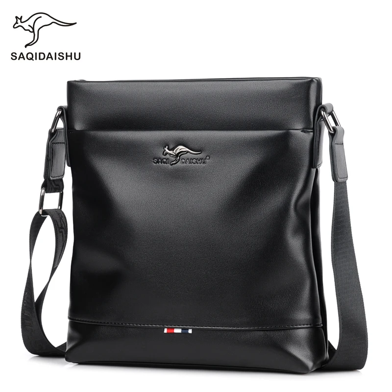 

New Arrival Fashion Men bag PU Leather Business Casual Men Shoulder Bags Brand Design Travel men's messenger bag Briefcase