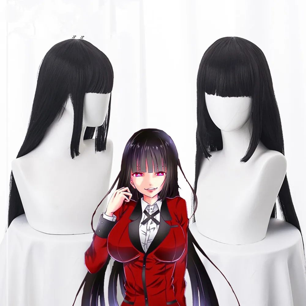 Карнавальный костюм yumeko jabami kakegurui для косплея Хэллоуина волосы Jabami Yumeko