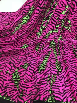 

nice looking feather embroidery tulle mesh lace fabric Cyndi-10.2594 with good quality for party dress