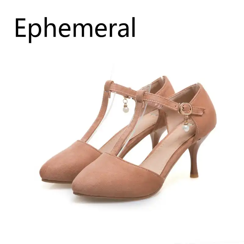 plus size wide heels