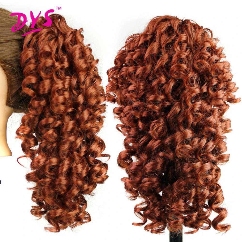 Deyngs 20inch Kinky Curly Claw in Ponytail Hair Extensions Fake Hair Pony Tail Hair Piece Red/Black/Brown Tress 3 Colors Deyngs 20inch Kinky Curly Claw in Ponytail Hair Extensions Fake Hair Pony Tail Hair Piece Red/Black/Brown Tress 3 Colors