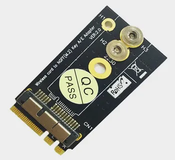 

Free Shipping!!! Mini PCI-E to NGFF (M.2) KEY BCM94360CS2 BCM943224 Adapter
