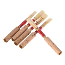 Ammoon 5 шт./упак. Гобои трости для духовых инструментов часть с Пластик чехол Высокое качество духовой инструмент Аксессуары