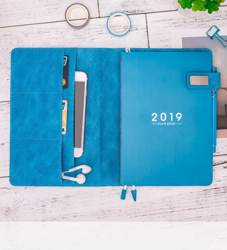lovedoki candy color binder notebook personal journal diary a5 agenda organizer planner