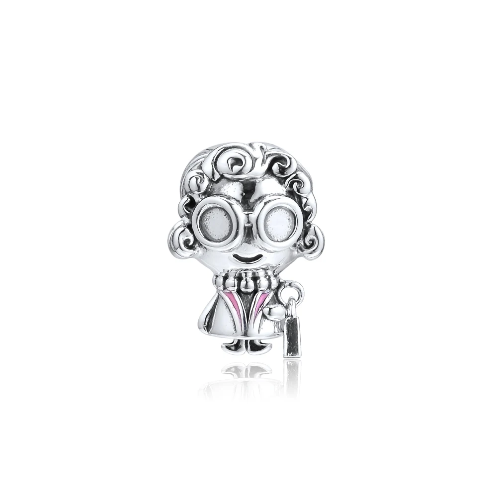 

Pandulaso Mrs. Wise Charm DIY Beads For Jewelry Making Sterling Silver Jewelry Fits Original Woman Beads Bracelets & Bangle