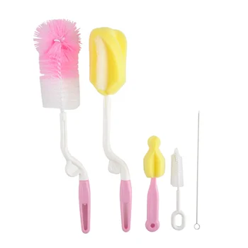 

Bottle Brushes Feeding Sponge Plastic Glass Milk Water Newborn make Baby Nipple Straw Mother Kids Products Cleaner Tool children