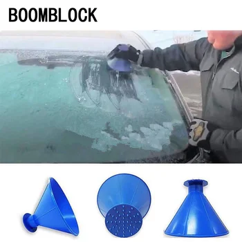 

Car Cone Shaped Funnel Deicing Snow Tool Scrape for Acura Chevrolet Cruze Aveo Peugeot 307 308 Seat Leon Mazda 3 6 CX-5