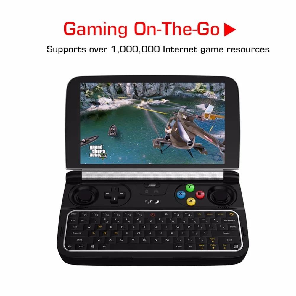 Новый GPD WIN2 Ручной игровой консоли карманный мини ПК ноутбук 6 дюймов H IPS экран Win 10