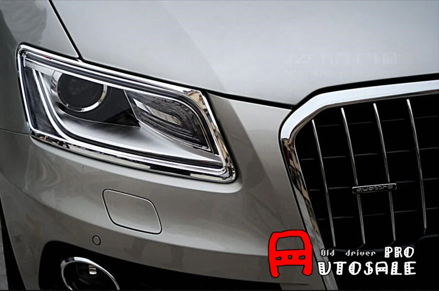 Car Stainless Steel Auto Rear trunk Lid Cover Trim For Audi Q5 2008-2015 Car Stainless Steel Auto Rear trunk Lid Cover Trim For Audi Q5 2008-2015