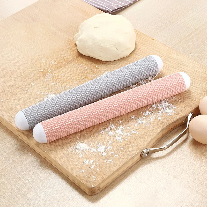 ABS пластиковая антипригарная кухонная скалка для помадки для приготовления пельменей для хлеба тесто ролик украшения аксессуары для выпечки