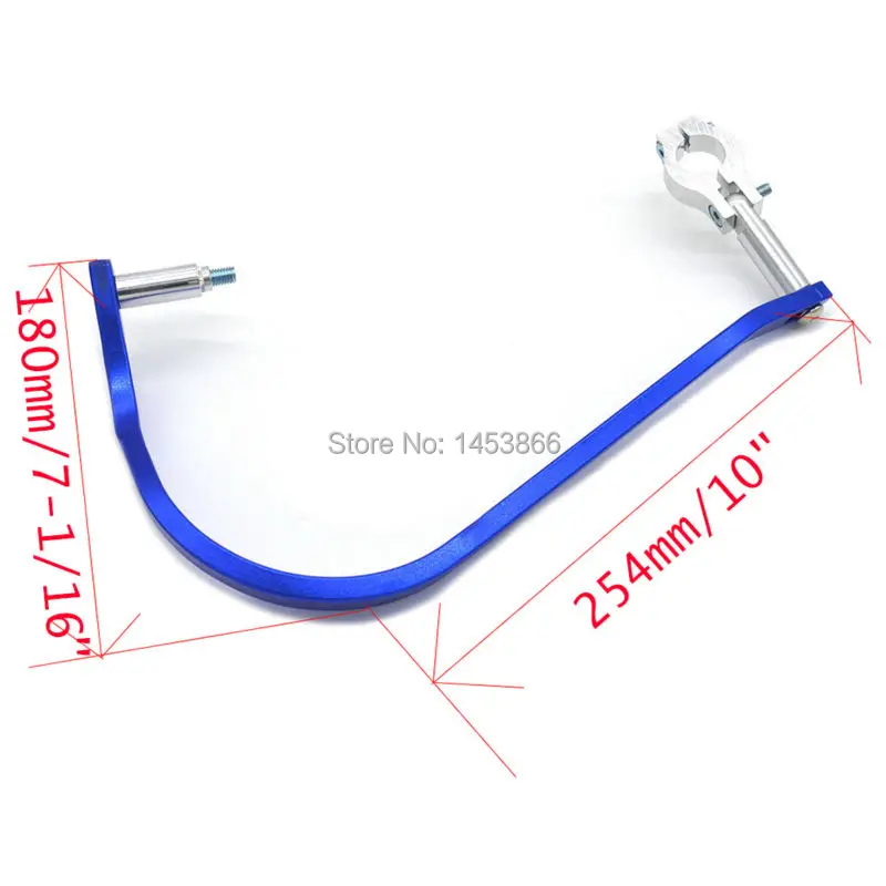 evomosa Blue Motocross Dirt Bike Handlebar handguards Hand Guards For EXC CRF YZF KXF KTM 7/8\