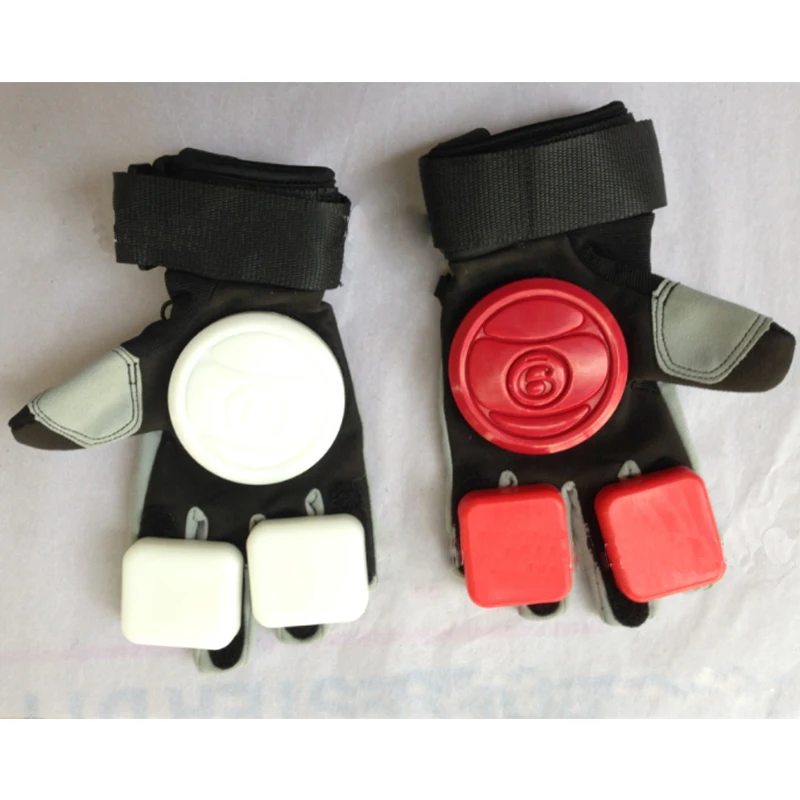 1 زوج لوح التزلج الاكسسوارات Guantes Longboard قفاز النخيل عفريت الدراجات تسلق الصخور قفازات استبدال النخيل كرات الصولجان ل عفريت