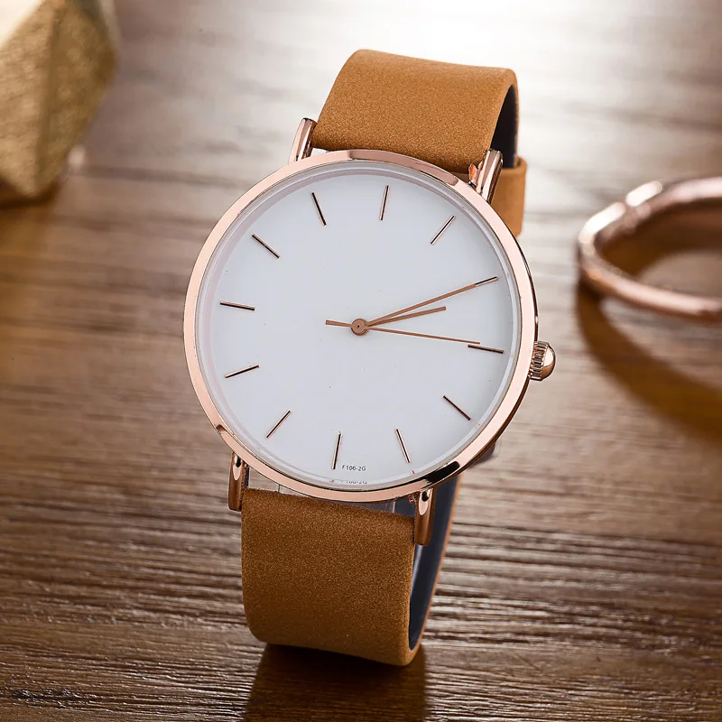

Casual Watch Women Female Fashion Women Watches PU Leather Quartz Ladies Watch 2018