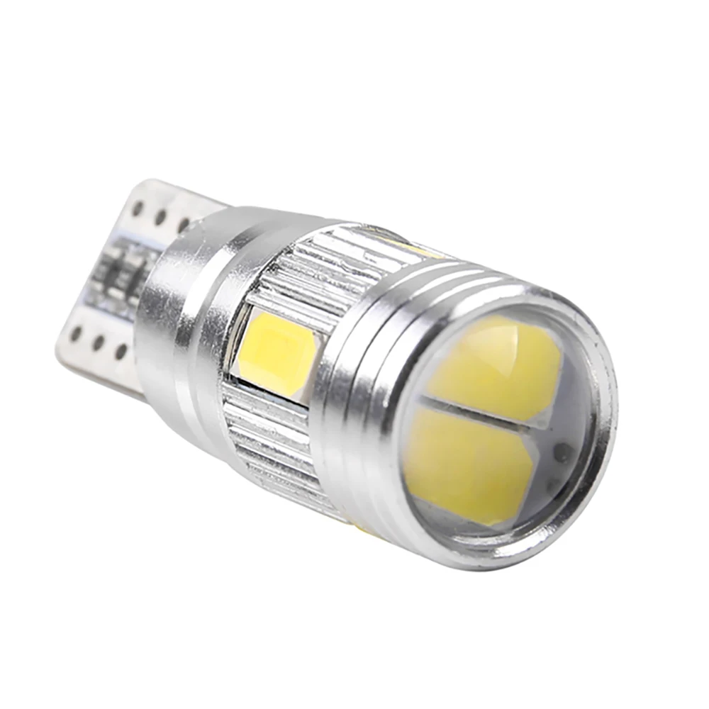 T10 W5W светодиодный лампа 5630 SMD 6 SMD автомобиль свет 168 194 авто светодиодный габаритный фонарь T10 светодиодный автомобиля сбоку лампы Белый лампочки супер яркий 4 шт