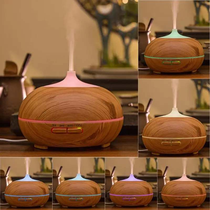 300ml Air Humidifier Essential Oil Diffuser Timer Aromatherapy Mist