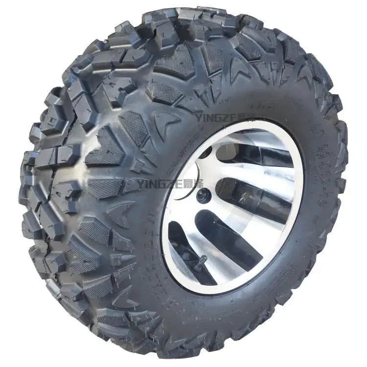 

22X10-10 Inch GO KART KARTING ATV UTV Buggy Wheel Tubeless Tyre Tire With Hub