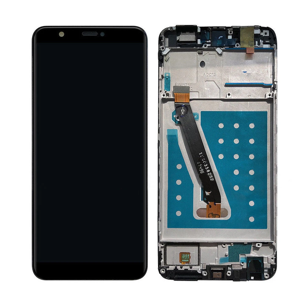 For Huawei P Smart LCD Display Touch Screen Digitizer Assembly For Huawei P Smart Enjoy 7S LCD With Frame FIG LX1 L21 L22 Black