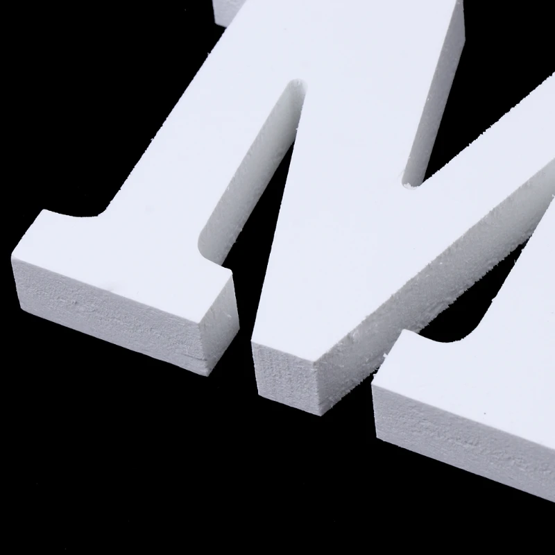 Свадебные украшения Mr & Mrs белые деревянные буквы знак для милая Таблица Декор
