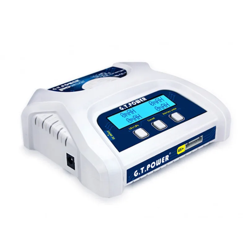 Зарядное устройство Lipo с вилкой EU GT power PD606 1 6 S 50 W Lipo/LiFe AC/DC Paralell Balance для моделей RC