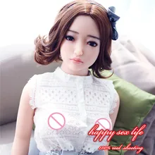 140cm Attractive real silicone sex dolls, japanese silicone sex dolls with lifelike realistic pussy anus