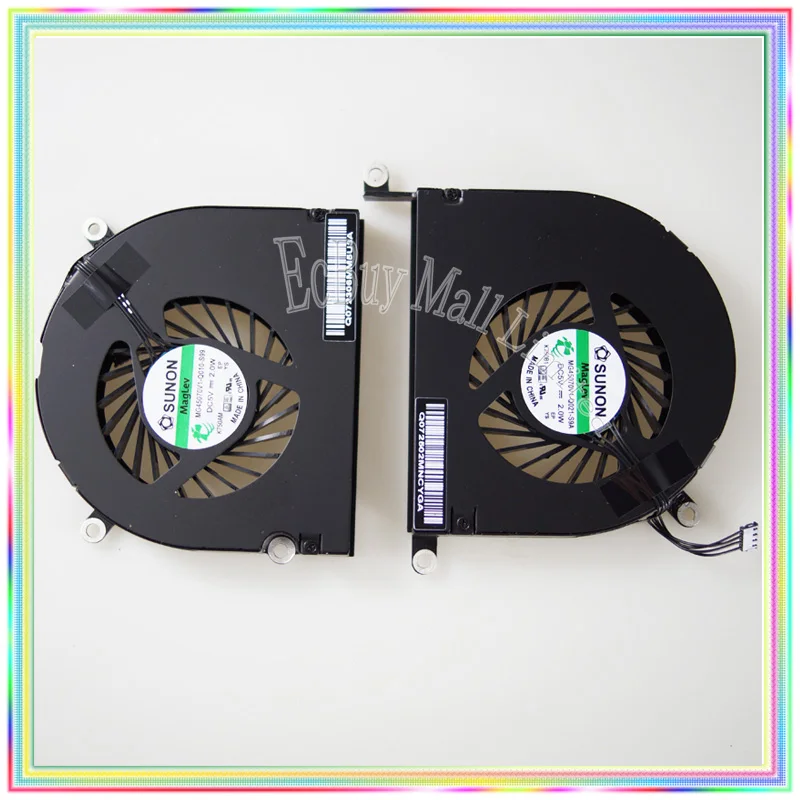 A1297 Процессор кулер вентилятор охлаждения для Macbook Pro 17 ''2009 2010 2011 левый и правый