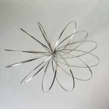 Zhenwei 100 шт./компл. флюид браслет Струящееся кольцо игрушки-реквизиты неокрашенные антистрессовые MagicTrick кинетическая скульптура Весенняя игрушка