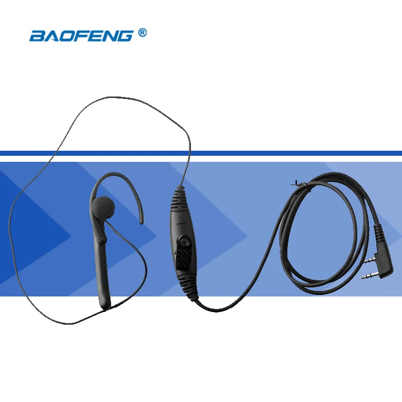 Baofeng Accessories PTT Headphones Fashion Unilateral Walkie Talkie