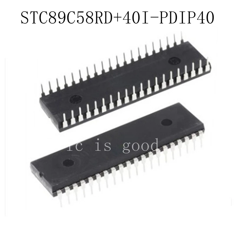 10PCS STC89C58RD 40I PDIP4 STC89C58RD 40I PDIP40