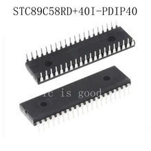 10PCS STC89C58RD+40I-PDIP4 STC89C58RD+40I-PDIP40