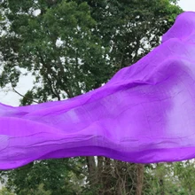 Высокое качество дешевые вуали для танцев женские сексуальные Шелковые Вуали для танца живота фиолетовый