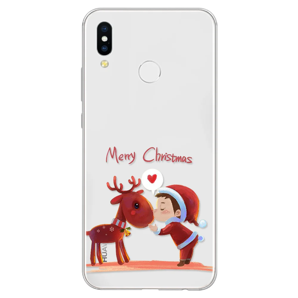 Счастливого Рождества для Huawei Честь 4C 5C 5X 6A 6C 6X 7A 7C 8C 8X 8 9 10 Pro Lite Mate Nova 2 2i чехол