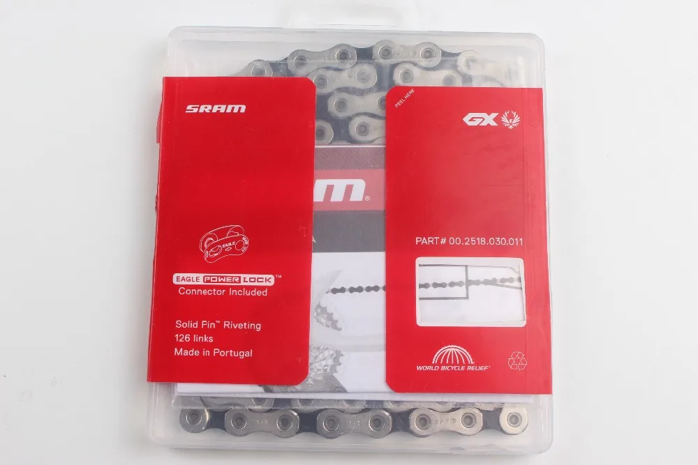 Bicycle Chain Sram GX NX SX Eagle 12 Speed Solid Pin Riveting 116L 126L 1 Pcs